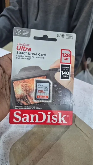 Sandisk Ultra SDXC UHS-I Card 128gb
