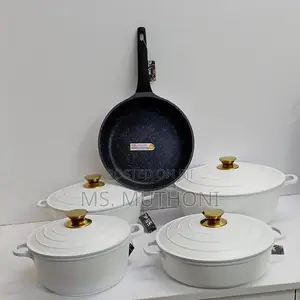 WHITE *11PCS Non-Stick Ucc Life Pot.