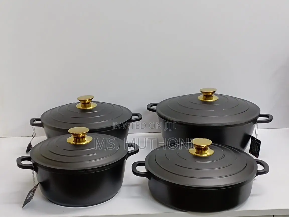 Black 11PCS Non-Stick Ucc Life Pot.
