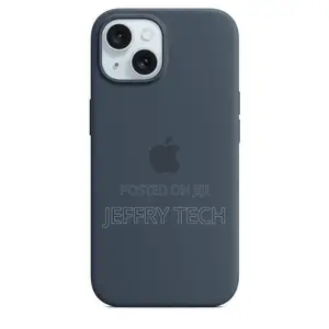 Apple iPhone 15 Liqiud Silicone Cover/Case-Blue