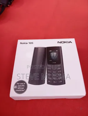 New Nokia 105 Black