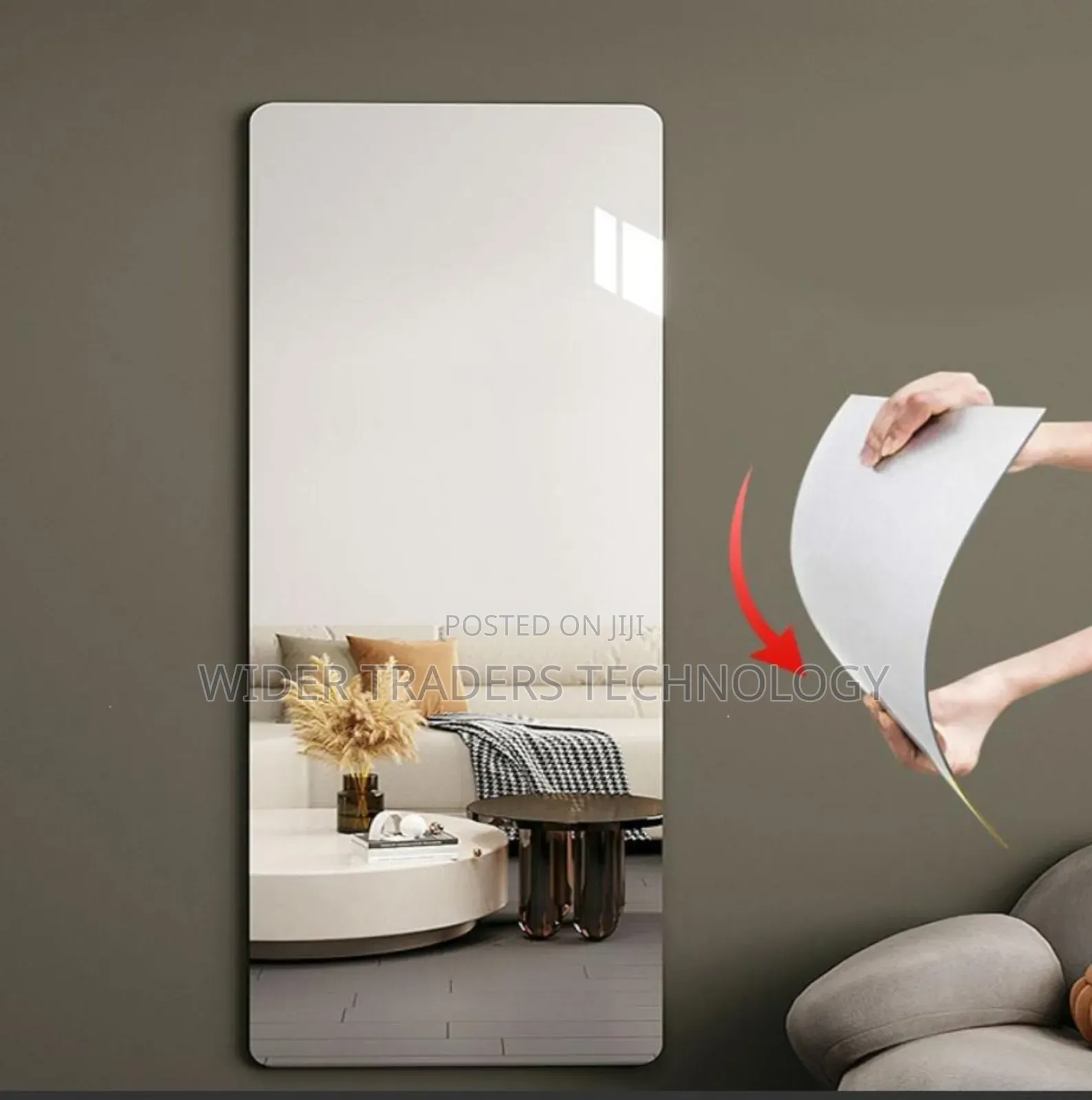 Acrylic Mirror Sheets for Wall Decor, 3mm L Shatter
