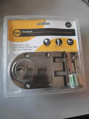 Yale Deadlock Deadbolt Double Cylinder Door Lock Night Latch Padlocks