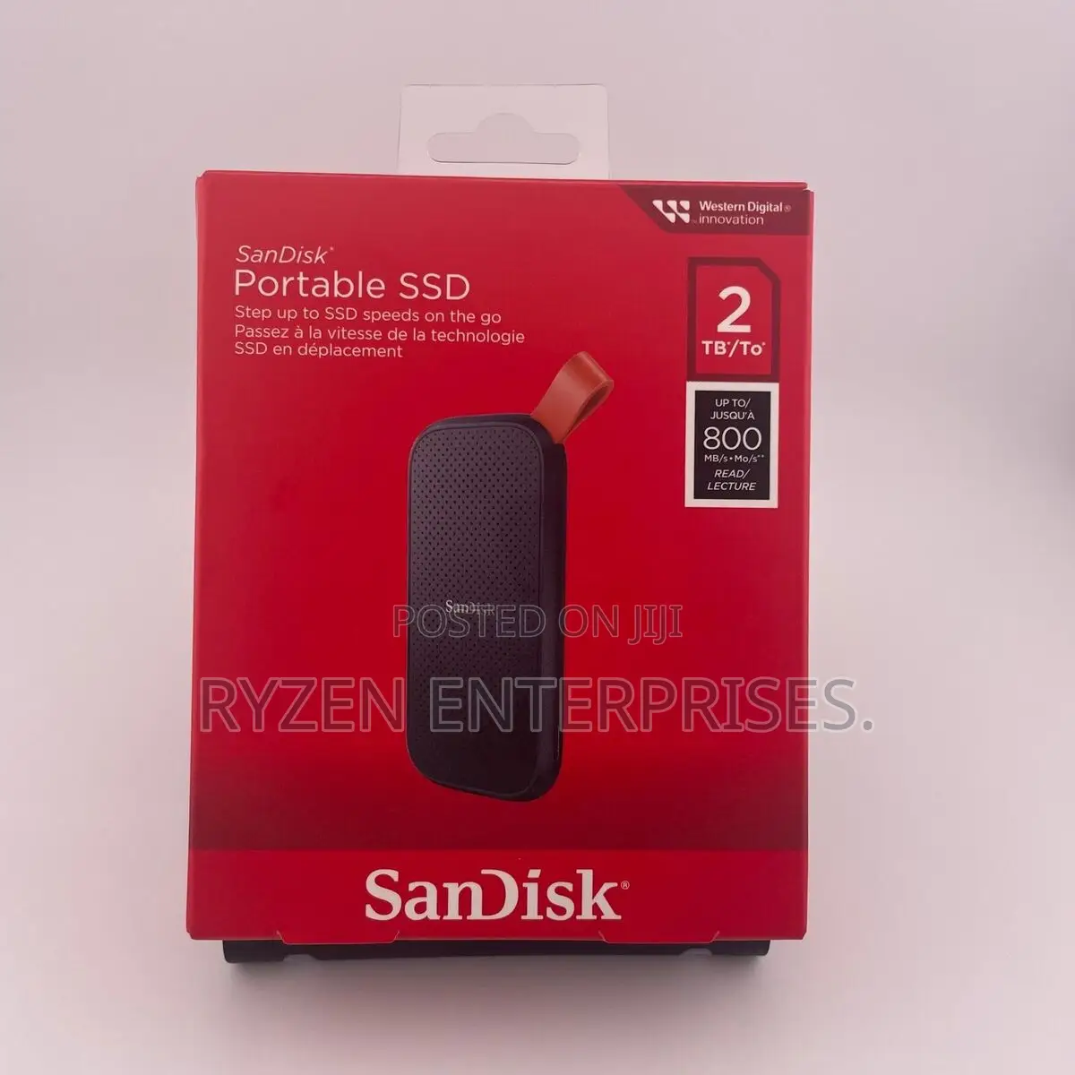 Sandisk 2tb Ssd External E30 800mbs