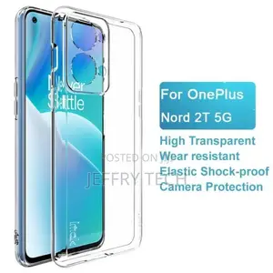 0ne Plus NORD 2t-5g Crystal Clear Shockproof TPU Silicone Ba