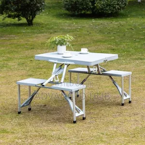 Light Weight Aluminium Alloy Foldable Picnic Camping Set