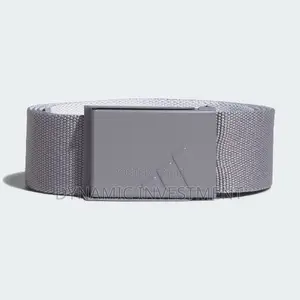 Adidas Golf Reversible Webbing Belt-Gray