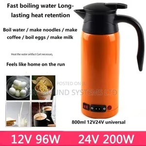 12 / 24volts Vehicle Portable Tea / Coffee Making Kettle