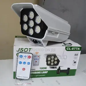 *Inexpensive Solar Light Monitoring Lamp Dummy CCTV