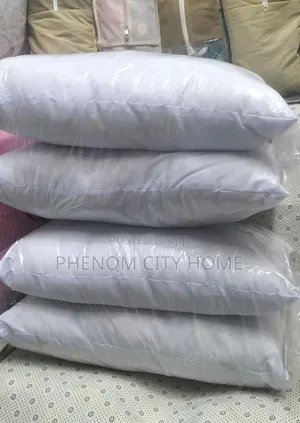 Plain White Bed Pillows