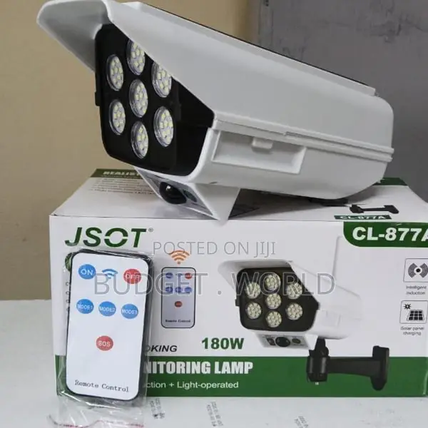 ~ CCTV Designed Light Dummy Camera Solar Motionsensor Light