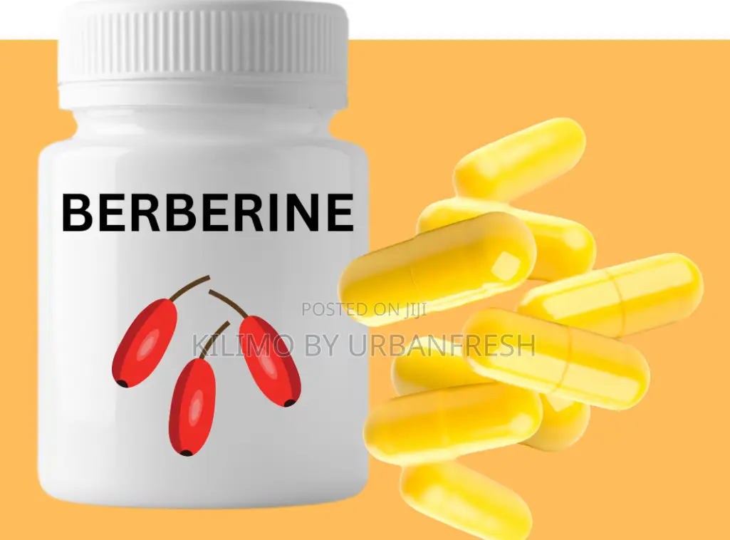 Berberine 60 Capsules.