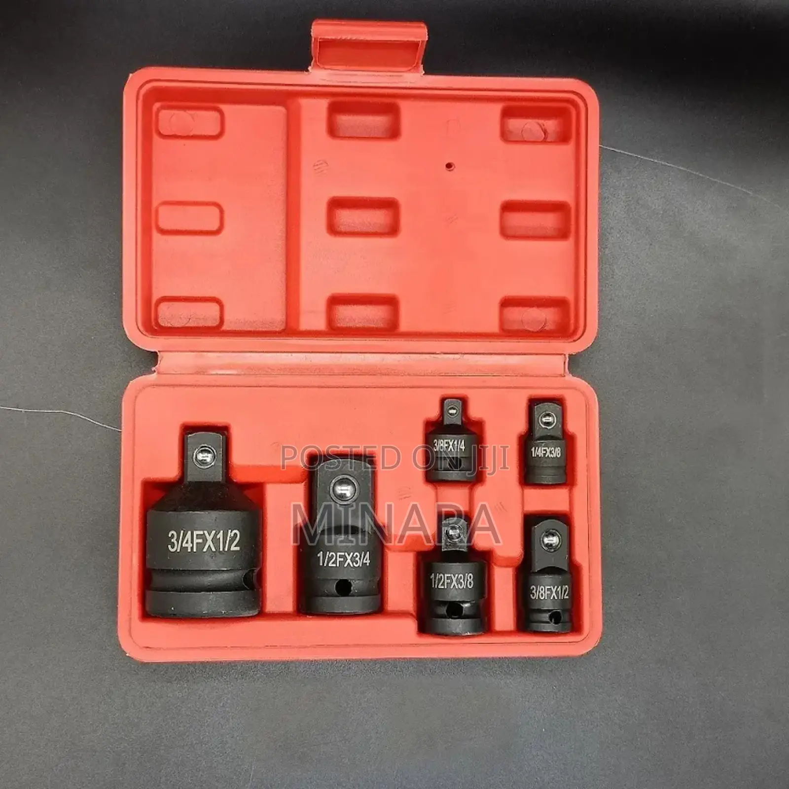 6 PCS Impact Socket Adapter / Reducer Kit