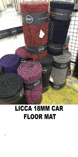 Colored Coil Roll Cut Mat