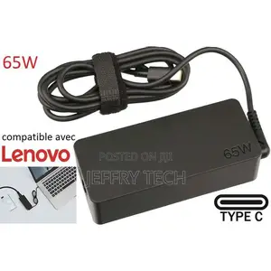 Adaptable Charger for Lenovo Laptop - 65W - Type C