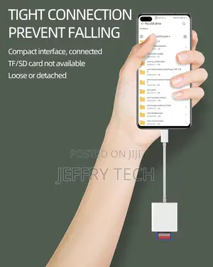 iPhone 15 Pro Max Plus USB C Sd Card Reader Adapter (2in1)Ca