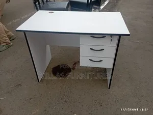 White Study Desk 1.2m