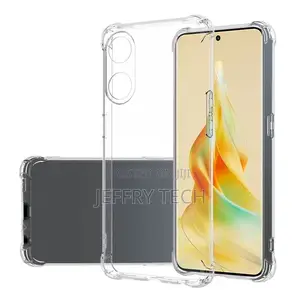 Silicone Case Compatible With Oppo Reno 8t - 4G - Transparen