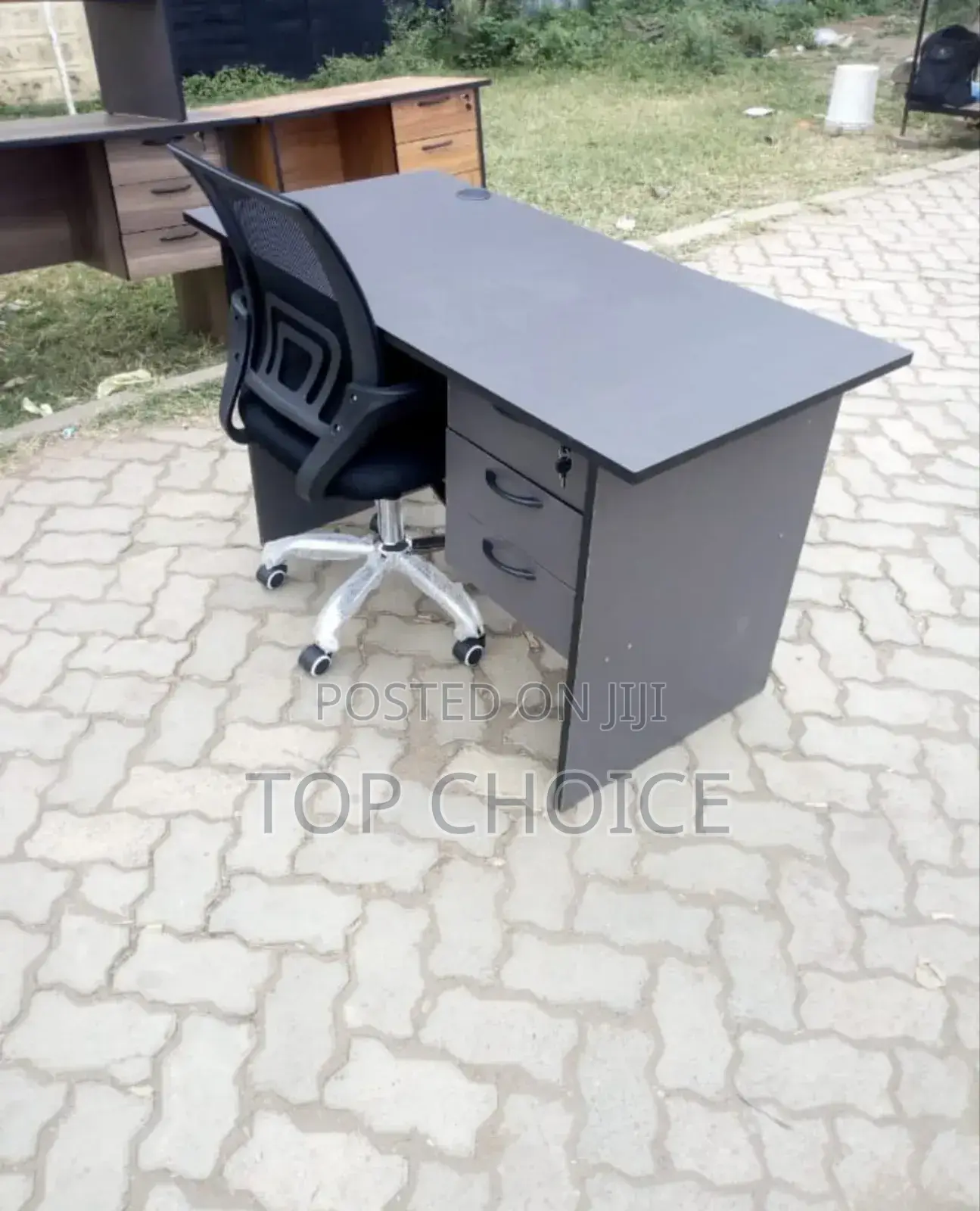 Computer Table With Clerical Black Chair