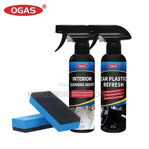 Ogas Interior Car Cleaning Agent 200ML Agent and Sponge