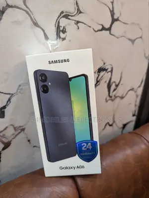 New Samsung Galaxy A06 64 GB Black