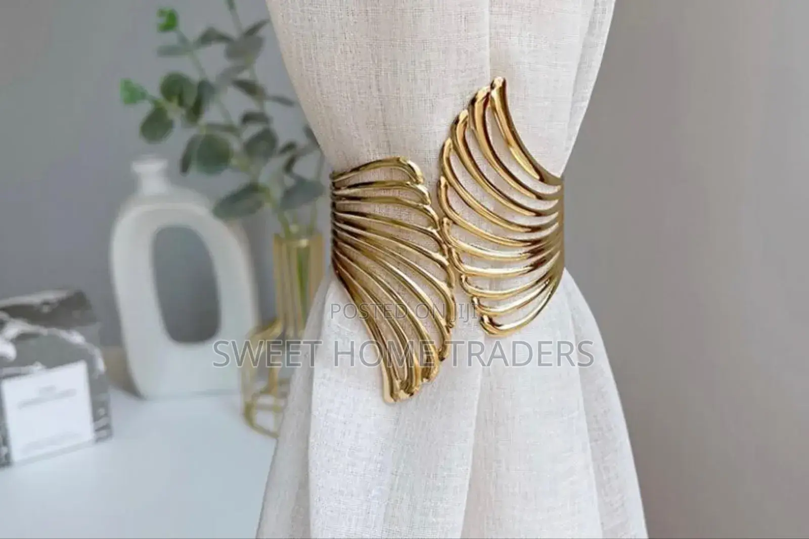 *Metallic Buckle Curtains Holders*Holders