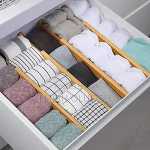 Multifunctional Bamboo Drawer Dividers