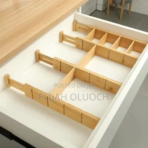 Multifunctional Bamboo Drawer Dividers