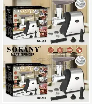 Sokany Meat Mincer