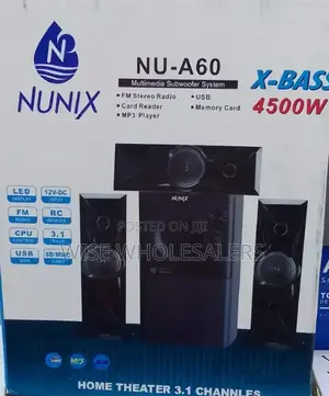 Nunix 3.1 Mini Home Theater System Nu-a60