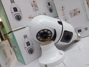 Wireless PTZ Camera 1080p Wifi Dual Lens Bulb Camera Bulb