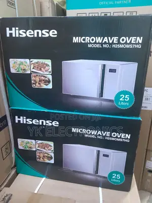 Hisense 25l Grill Microwave Oven H25moms7hg