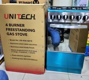 50*55 Unitech Full Gas Freestanding Gas Stove Cooker.