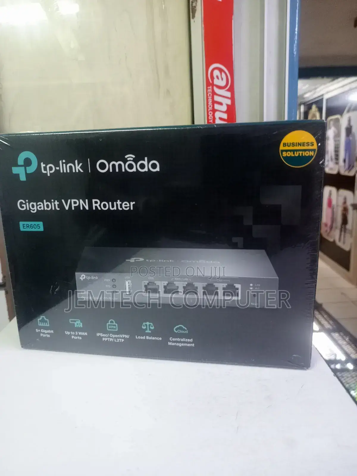 Tl-Er605 Gigabit Multi-Wan VPN Router Er605