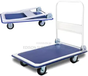 Platform Hand Truck Trolley Foldable 150kgs Load Wt Wheels