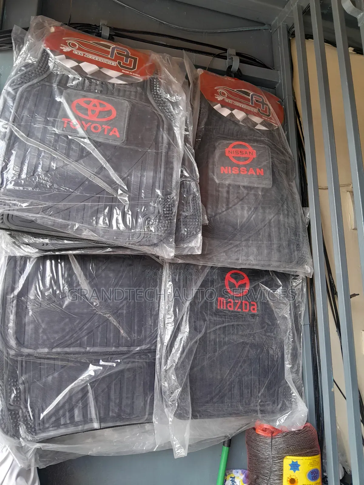 Car Blacked Branded Mats