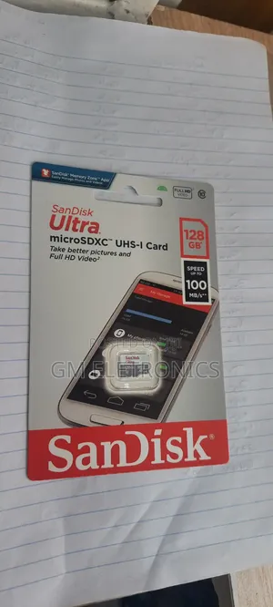 128 Gb Micro Sd With Adapter.