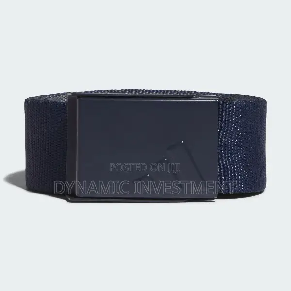 Adidas Golf Reversible Webbing Belt – Blue/Gray