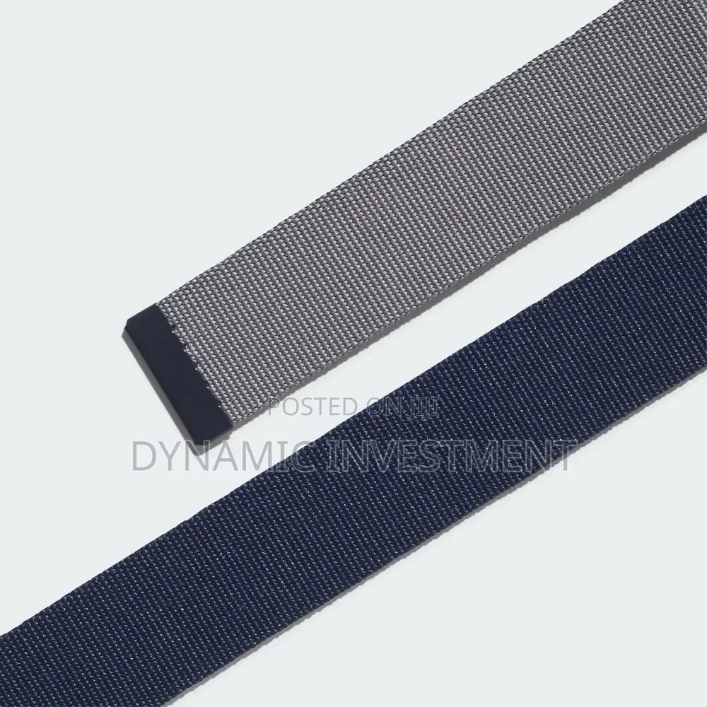 Adidas Golf Reversible Webbing Belt – Blue/Gray