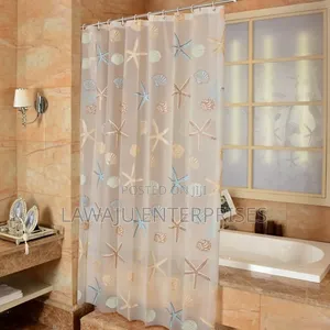Sea Themed PVC Shower Curtains