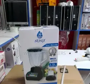Nunix Ak-105 - 2 In 1 Blender With Grinding Machine °✓✓^^