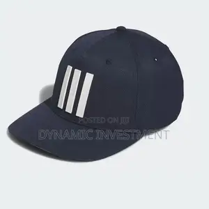 Adidas Golf Tour 3-Stripes Print-Blue