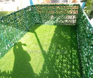 Dark Green Beautiful Home Fence