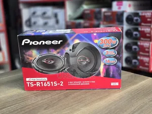 Pioneer 300watts 6 Inch Midrange Speakers- A Pair