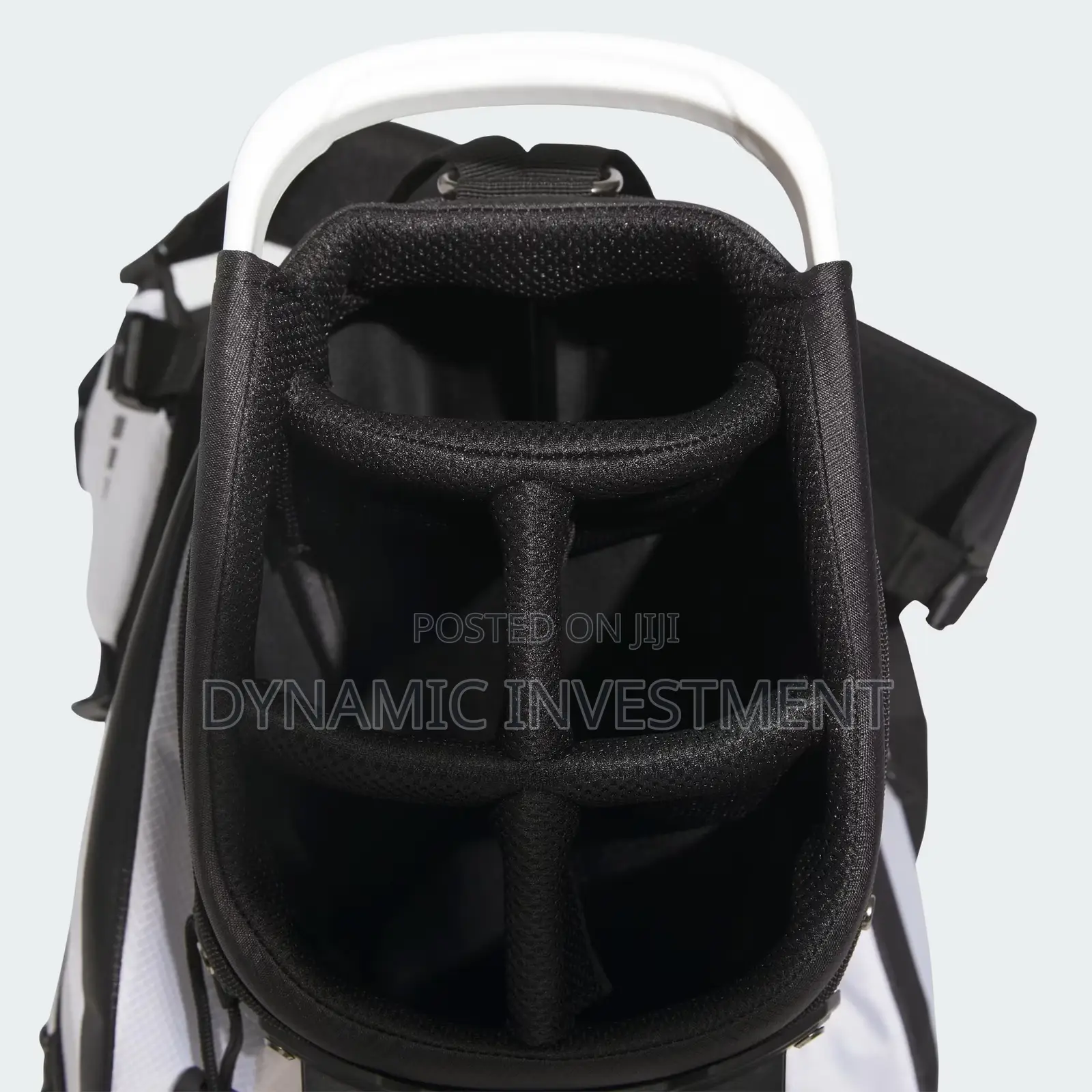 Adidas Golf Stand Bag – White / Black