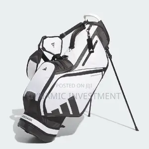 Adidas Golf Stand Bag – White / Black