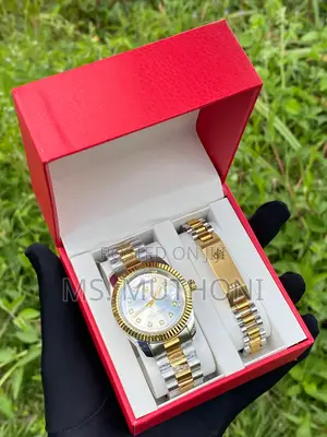 Rolex Watch / Bracelet Gift Set