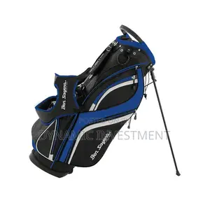 Ben Sayers Deluxe Golf Bag / With Stand (Black / Blue)