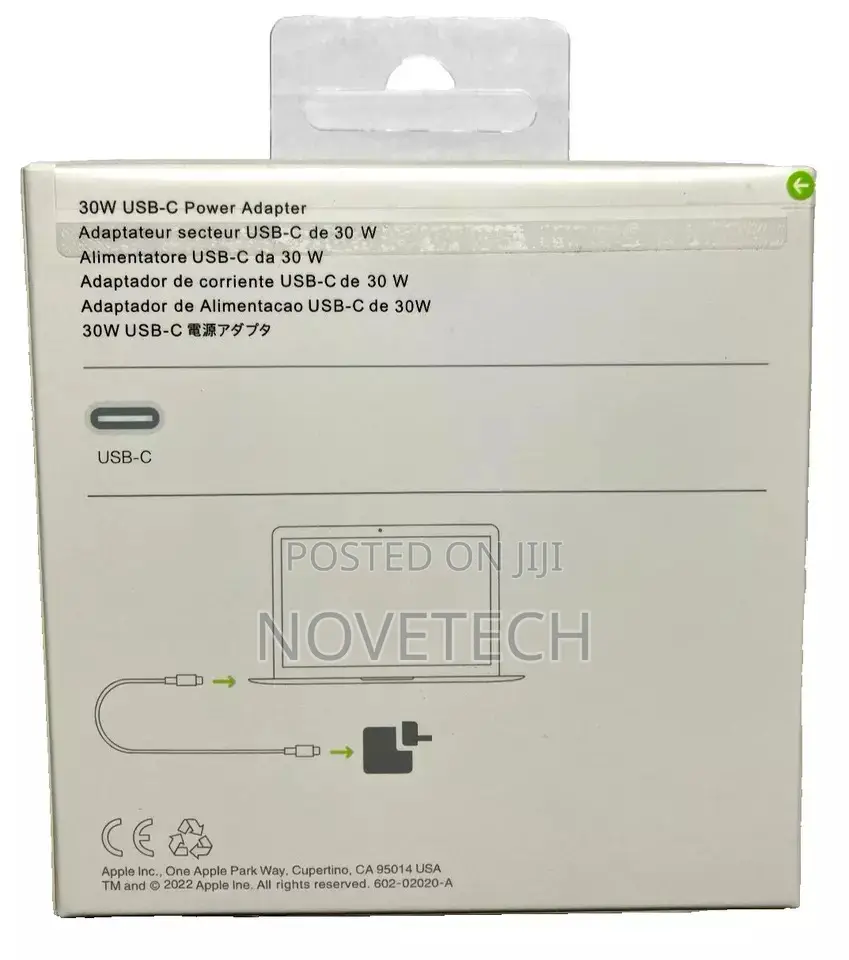 Apple 30 Watt USB-C Type C Power Adapter A1882