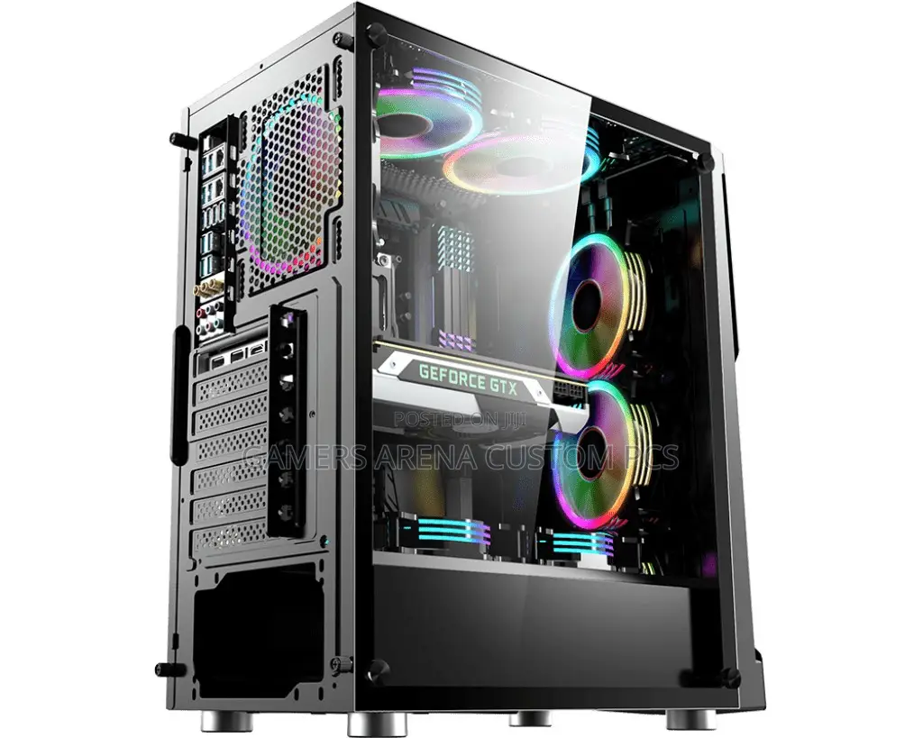 Msi Mag Laevatain 100l Mid Atx Tower Gaming Computer Case